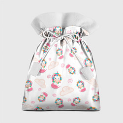 Мешок для подарков Радужные Единороги, цвет: 3D-принт