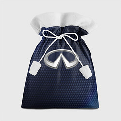 Мешок для подарков Инфинити - Карбон, цвет: 3D-принт