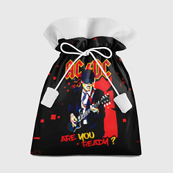 Мешок для подарков ARE YOU REDY? ACDC, цвет: 3D-принт