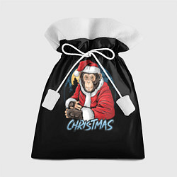 Мешок для подарков CHRISTMAS обезьяна, цвет: 3D-принт