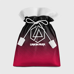 Мешок для подарков LINKIN PARK LOGO CARBON, цвет: 3D-принт