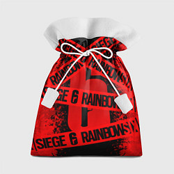 Мешок для подарков Rainbow Six Siege: Опасно для жизни, цвет: 3D-принт
