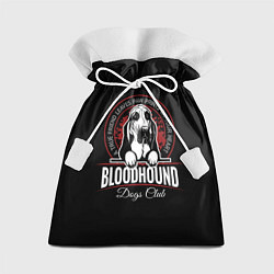 Мешок для подарков Бладхаунд Bloodhound, цвет: 3D-принт