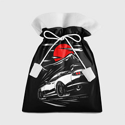 Мешок для подарков Toyota Supra: Red Moon, цвет: 3D-принт