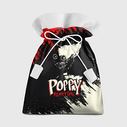 Мешок для подарков Poppy Playtime: Red & Black, цвет: 3D-принт
