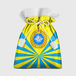 Мешок для подарков Большая эмблема ВВС РФ, цвет: 3D-принт