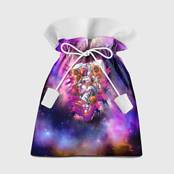 Мешок для подарков Бумбокс в космосе, цвет: 3D-принт