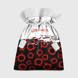Мешок для подарков God of War Logo Pattern, цвет: 3D-принт