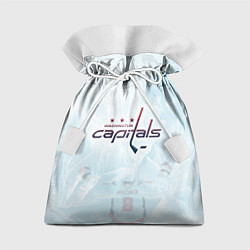 Мешок для подарков Washington Capitals Ovi8 Ice theme, цвет: 3D-принт