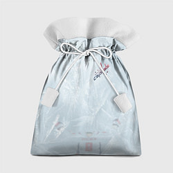 Мешок для подарков Washington Capitals Grey Ice theme, цвет: 3D-принт