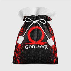 Мешок для подарков GOD OF WAR КРАТОС ЛОГО, цвет: 3D-принт