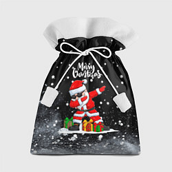 Мешок для подарков Santa Dabbing с подарками, цвет: 3D-принт