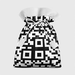 Мешок для подарков Qr codeкуаркод, цвет: 3D-принт