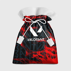 Мешок для подарков Valorant Fire, цвет: 3D-принт