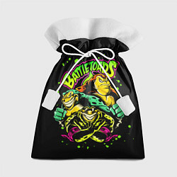 Мешок для подарков Battletoads Боевые Жабы, цвет: 3D-принт