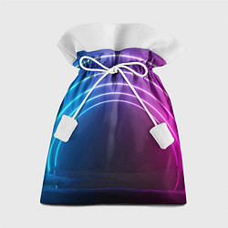 Мешок для подарков Арка неонового света full version, цвет: 3D-принт