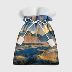 Мешок для подарков Красивый горный пейзаж, цвет: 3D-принт
