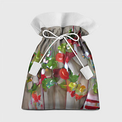 Мешок для подарков Зимние ягоды, цвет: 3D-принт