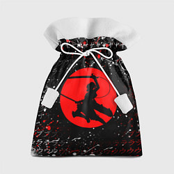 Мешок для подарков Sasha Braus Красная луна, цвет: 3D-принт