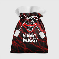 Мешок для подарков Huggy Wuggy гроза, цвет: 3D-принт