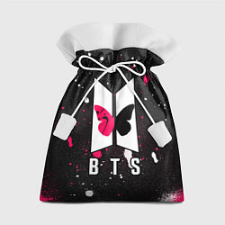 Мешок для подарков BTS Бабочка, цвет: 3D-принт