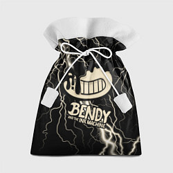 Мешок для подарков Bendy and the Ink Machine МОЛНИЯ, цвет: 3D-принт