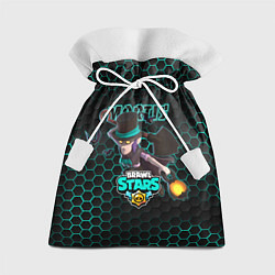 Мешок для подарков Мортис BRAWL STARS соты, цвет: 3D-принт