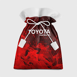 Мешок для подарков ТОЙОТА Pro Racing Огонь, цвет: 3D-принт