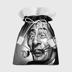 Мешок для подарков Salvador Dali - grimace, цвет: 3D-принт