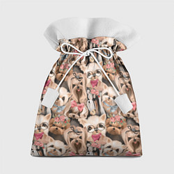 Подарочный мешок Паттерн йорки