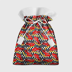 Мешок для подарков Спидвей Гонки, цвет: 3D-принт