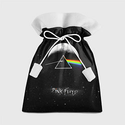 Мешок для подарков PINK FLOYD LOGO ПИНК ФЛОЙД ЗВЕЗДЫ, цвет: 3D-принт