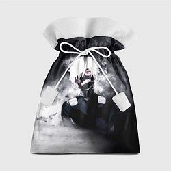 Мешок для подарков Токийский Гуль в Дыму Tokyo Ghoul Smoke, цвет: 3D-принт