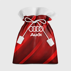 Мешок для подарков Audi red полосы, цвет: 3D-принт