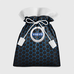 Мешок для подарков Volvo Соты, цвет: 3D-принт