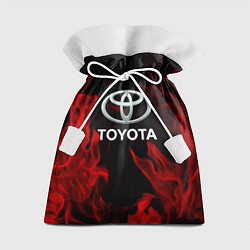 Мешок для подарков Toyota Red Fire, цвет: 3D-принт