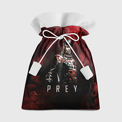 Мешок для подарков Prey Dark red, цвет: 3D-принт