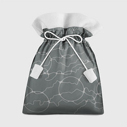 Мешок для подарков Нейрографика в серых тонах, цвет: 3D-принт