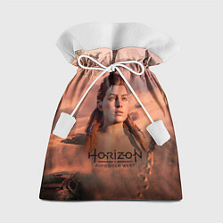 Мешок для подарков Aloy Horizon Forbidden Zero Dawn, цвет: 3D-принт