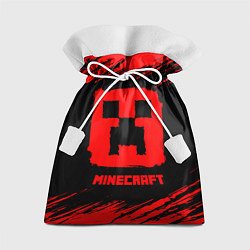 Мешок для подарков MINECRAFT - Красный Крипер, цвет: 3D-принт