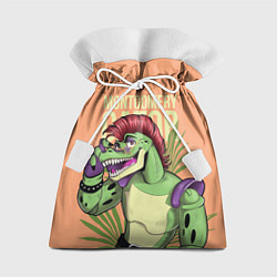 Мешок для подарков Аллигатор Монтгомери, цвет: 3D-принт