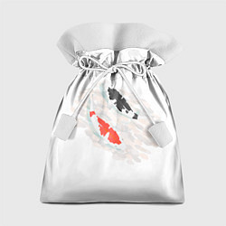 Мешок для подарков Рыба в стиле Инь-Янь, цвет: 3D-принт
