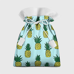 Мешок для подарков Рисунок ананасов, цвет: 3D-принт