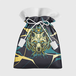 Мешок для подарков Талисман волк, цвет: 3D-принт
