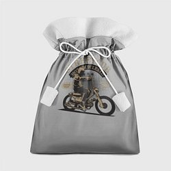 Мешок для подарков Мото - спорт Moto, цвет: 3D-принт