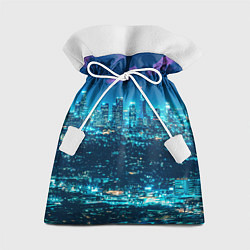 Мешок для подарков Вечер в Лос-Анжелесе, цвет: 3D-принт