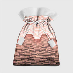 Мешок для подарков Hexagon Minimal, цвет: 3D-принт