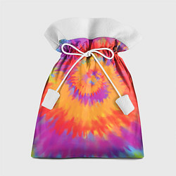 Мешок для подарков Тай дай в радуге, цвет: 3D-принт