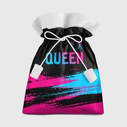 Мешок для подарков Queen Neon Gradient, цвет: 3D-принт