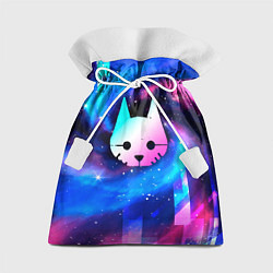 Мешок для подарков Stray Неоновый Космос, цвет: 3D-принт